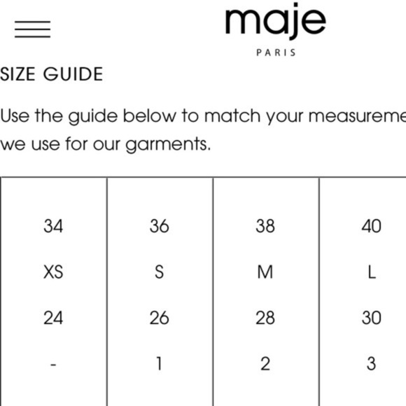 Maje Black Long Lambskin Jacket 36 S - Picture 13 of 13